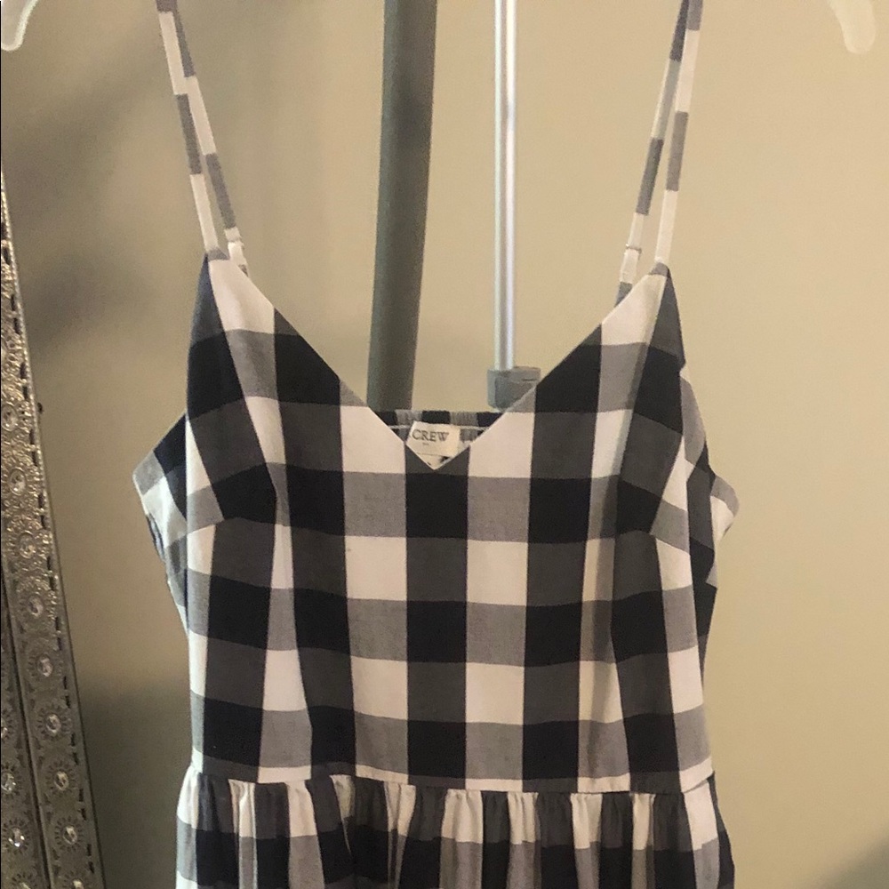 J Crew Gingham Dress